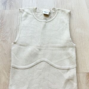 Abercrombie & Fitch Cream Knit Top